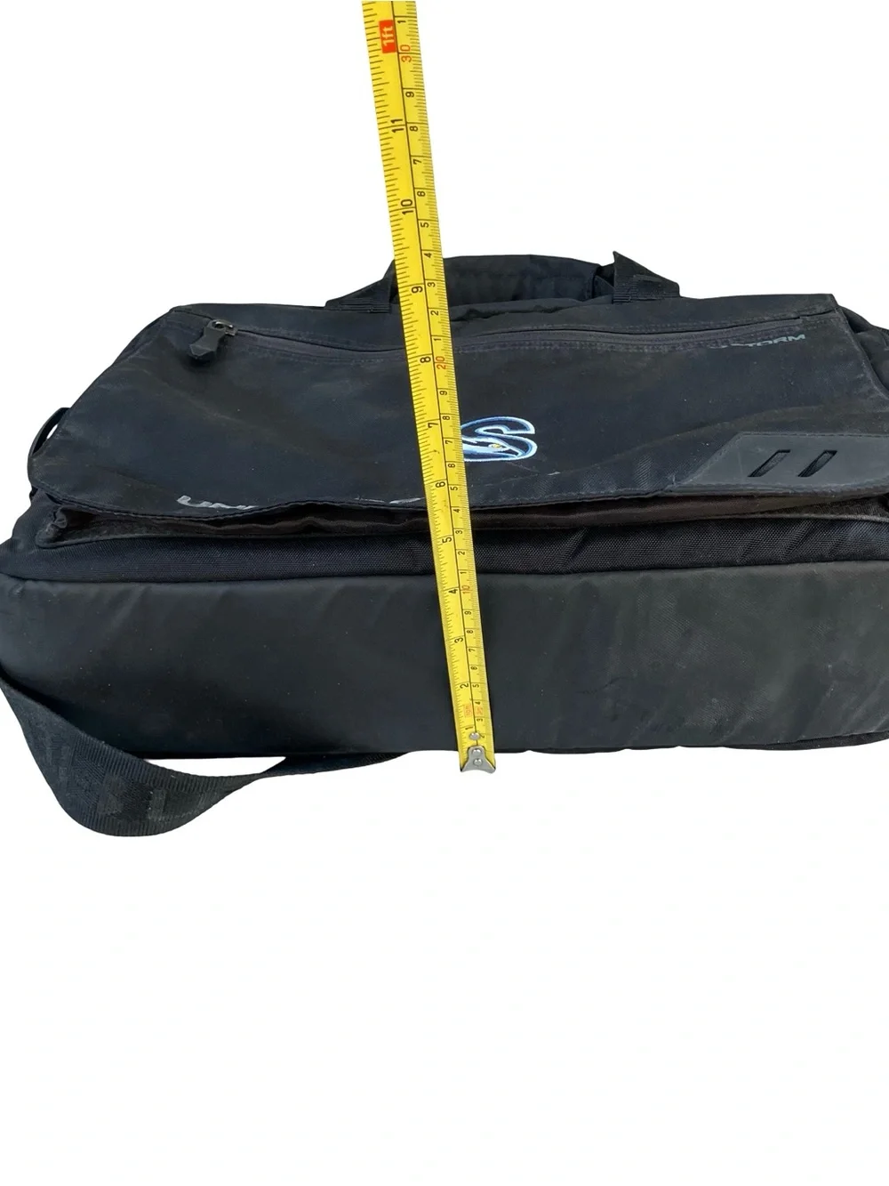 Under Armour Storm Messenger Bag Briefcase Crossbody Laptop Coach’s Black Logo